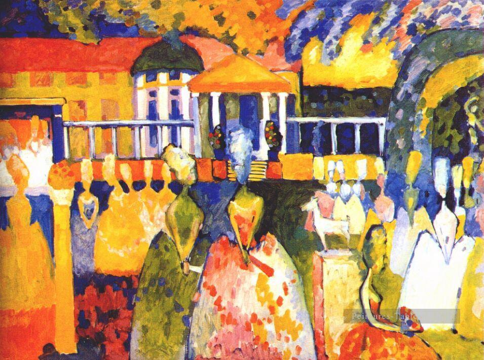 Crinolines Wassily Kandinsky Peintures à l'huile